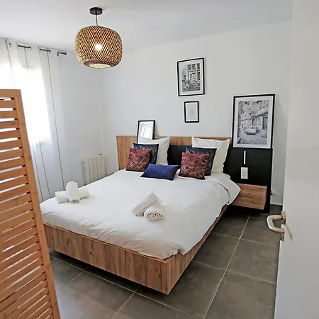 Corniche Proche - Terrasse, Parking, Clim, Wifi セット